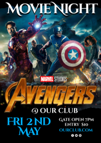 60 Avengers Customizable Design Templates Postermywall