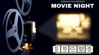 MOVIE NIGHT VIDEO TEMPLATE Digital Display (16:9)