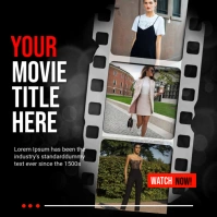 Movie Personal Branding ADS Message Instagram template