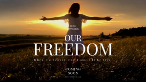 黑色 Freedom and Self-Discovery Facebook-covervideo Template