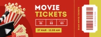 Movie Ticket Facebook Cover Photo template