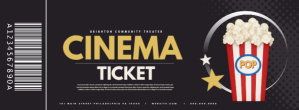 Movie Tickets Facebook-coverfoto template