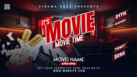 Movie Time Blog Header template