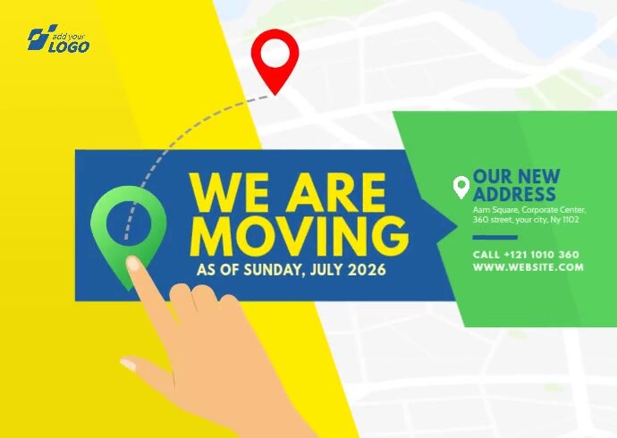 Relocating Advertisement Examples Moving Announcement Ad Template | PosterMyWall