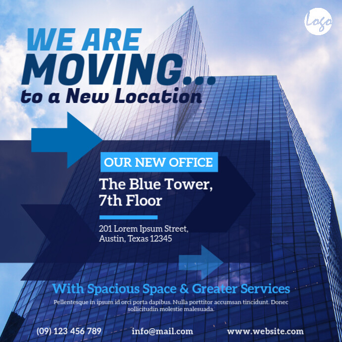 Relocating Advertisement Examples Copy of Moving Announcement Ad | PosterMyWall