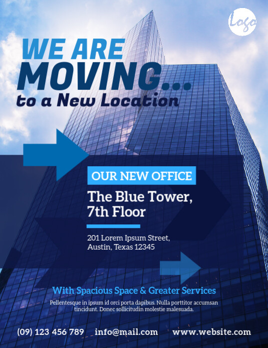 Moving Announcement Flyer Template PosterMyWall