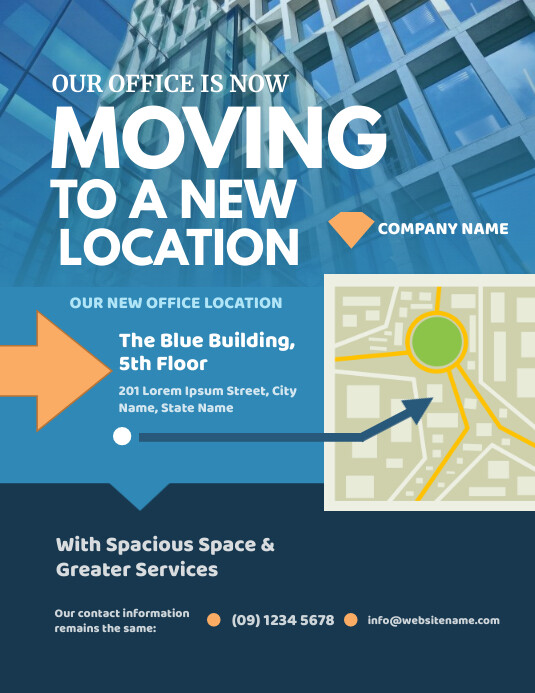 Moving Announcement Flyer Template PosterMyWall