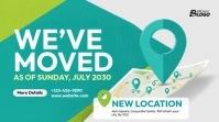 Moving Announcement Twitter Post template