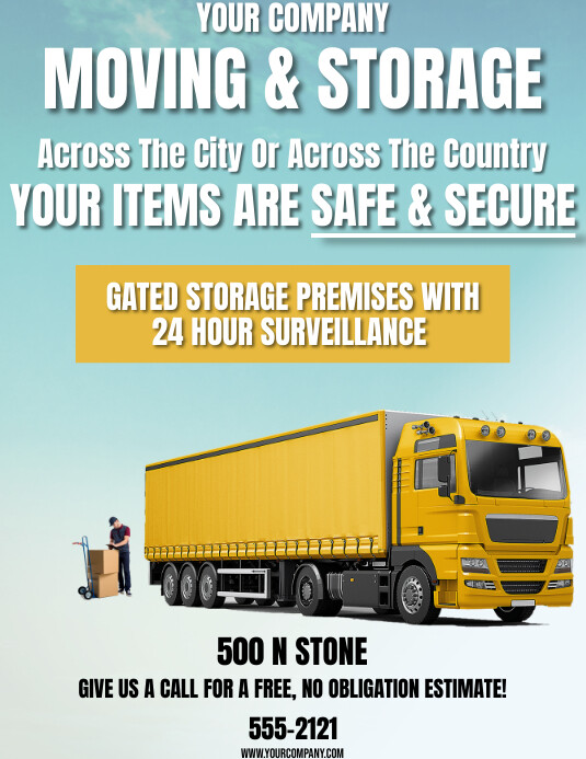MOVING COMPANY Template PosterMyWall MOVING COMPANY Template PosterMyWall