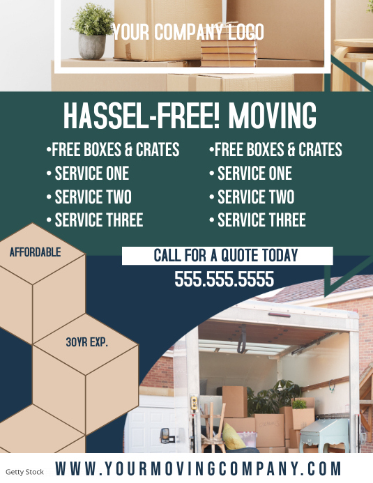 Flayers Moving Moving company flyer design Template | PosterMyWall