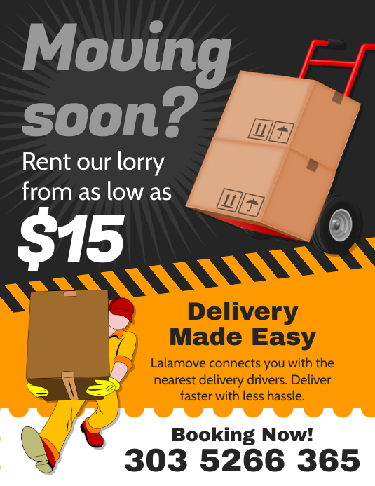 Moving Flyer Template PosterMyWall