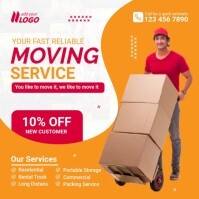 Moving Job Add Moving Service Ad Template | PosterMyWall