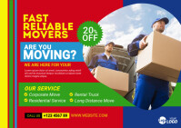 Moving Advertising Examples Moving Service Ad Template | PosterMyWall