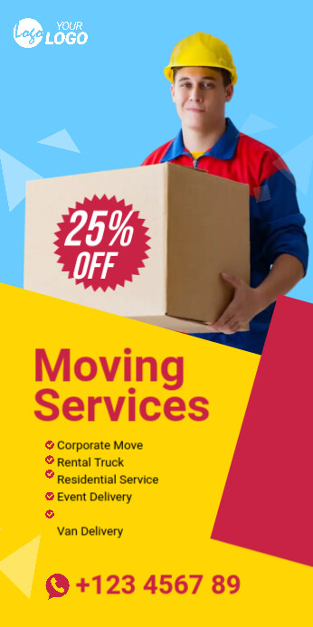 Moving Service Ad Template | PosterMyWall