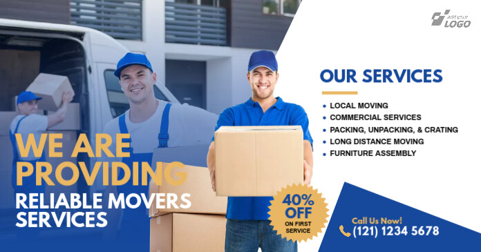 Moving Job Add Moving Service Company Ad Template | PosterMyWall