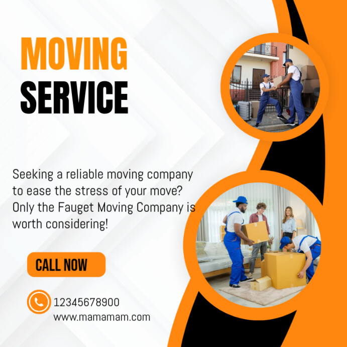 Copy of moving service | PosterMyWall