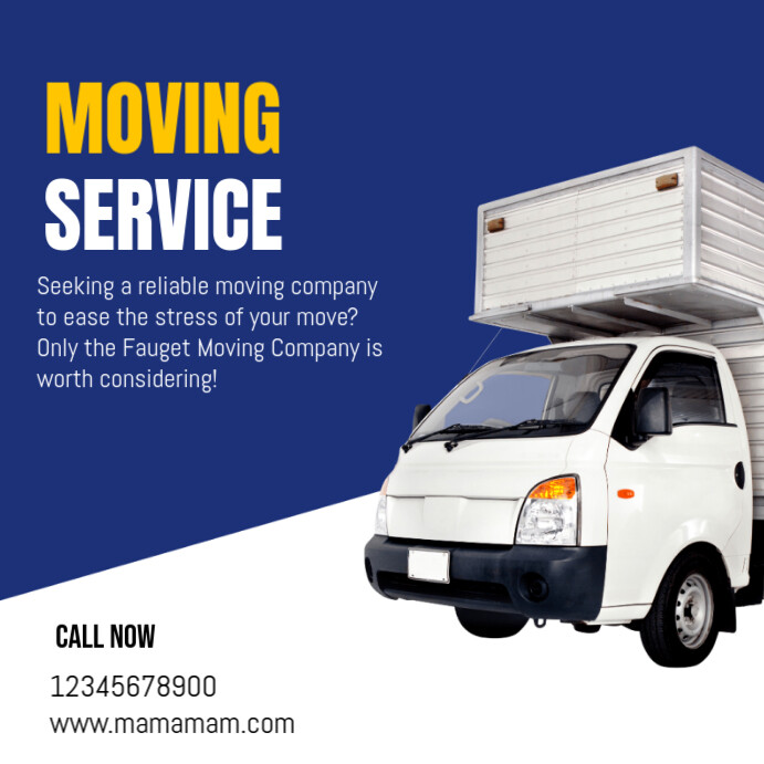 moving service Template | PosterMyWall
