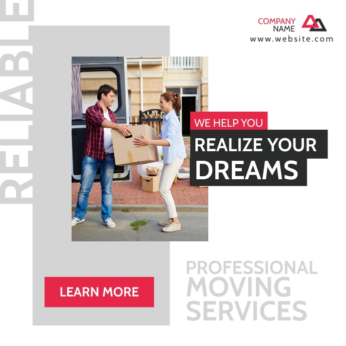 Relocating Advertisement Examples moving services advertisement Templat | PosterMyWall
