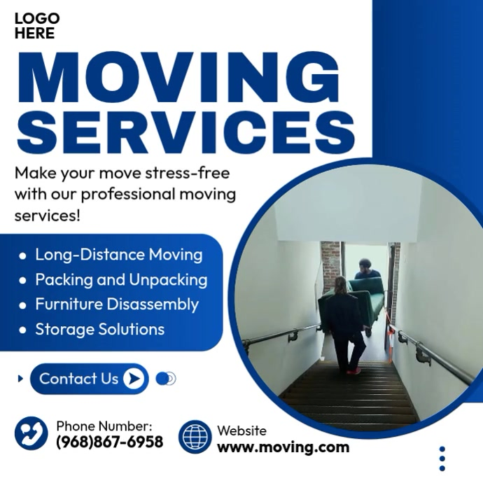 Moving Services Template | PosterMyWall