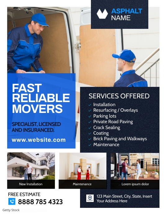 Flayers Moving Copy of moving services flyer template design | PosterMyWall
