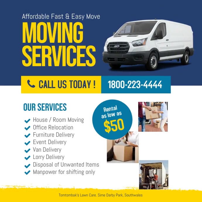 Copy of Moving Services Instagram Template | PosterMyWall