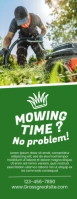 Mowing Time Door Hanger template