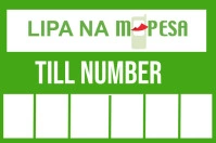 mpesa Label template
