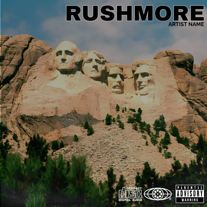 MT Rushmore album cover Template PosterMyWall