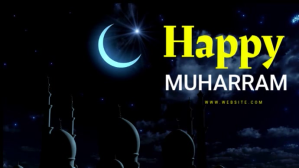muharram ashura best wishe YouTube-miniature template