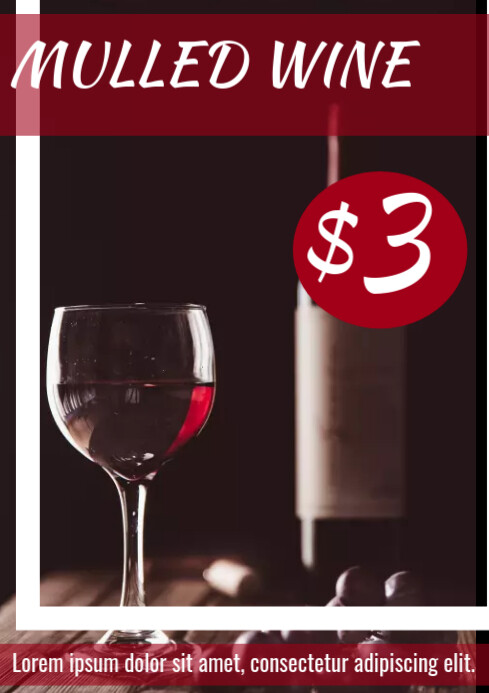 Mulled Wine Template PosterMyWall