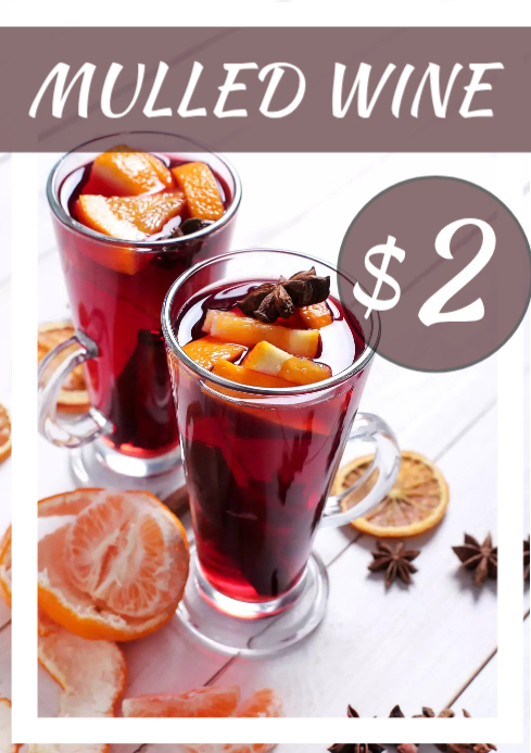 MULLED WINE Template PosterMyWall