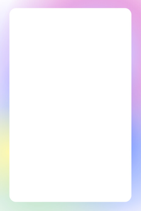 Multi-color Gradient Poster Template
