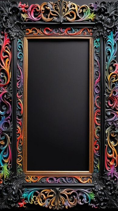 Coloured Frame Cover Plantilla de Multi-coloured frame | PosterMyWall