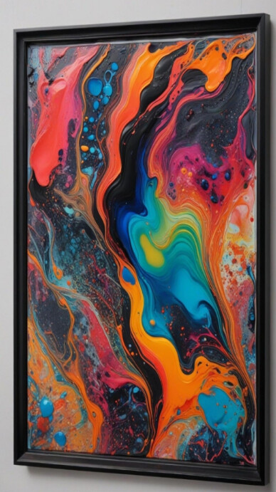 Color Multti Frame Multi-coloured frame Template | PosterMyWall