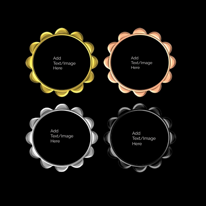 MULTICOLOURED FRAME TEMPLATE | PosterMyWall