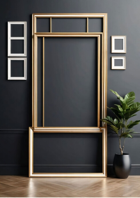 Multiple picture frame design template | PosterMyWall