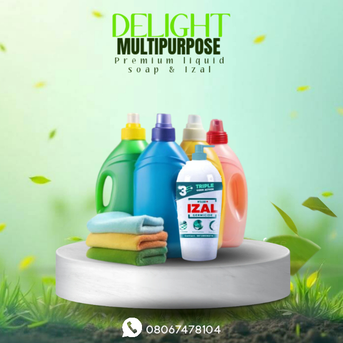 Multipurpose cleaning products instagram post Template | PosterMyWall