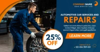 multipurpose generic car repair services temp Facebook Ad template