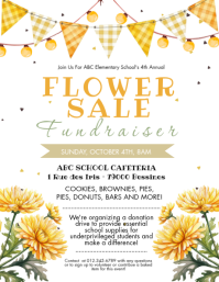 White School Fundraiser Flyer Template