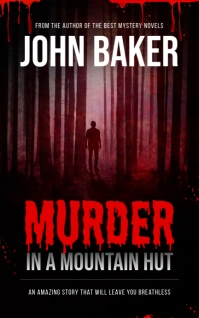 Murder Mystery Book Cover Kindle/Book Covers template