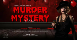 Murder Mystery Dinner Facebook Template