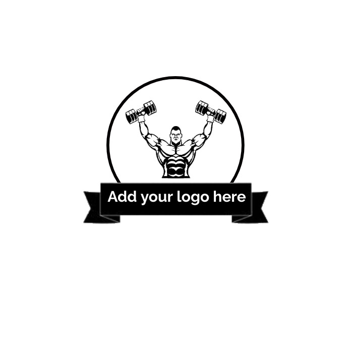 Muscle gym logo Template PosterMyWall