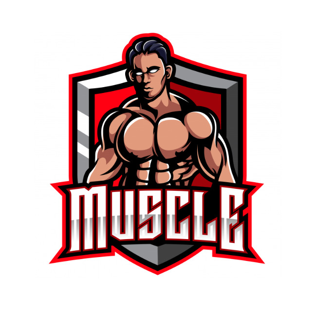 Muscle Add Logo muscle logo Template | PosterMyWall