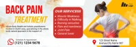 Muscle pain social post post Tumblr Banner template