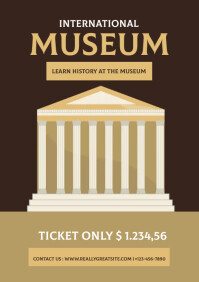 Museum Day flyer template | PosterMyWall