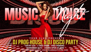 Music & Dance Blog template