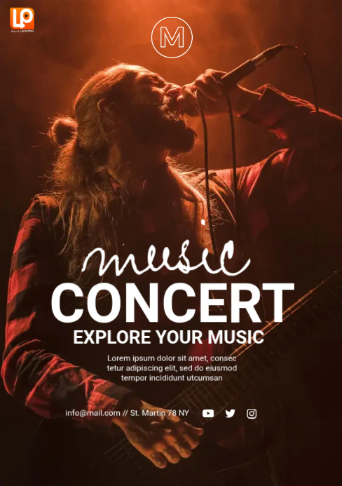 Music Ads Template | PosterMyWall