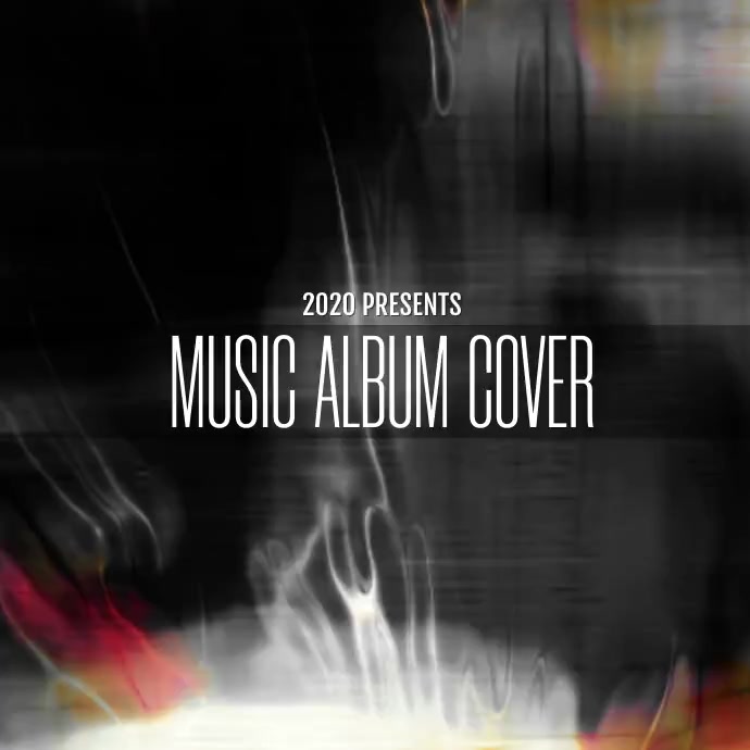 MUSIC ALBUM COVER TEMPLATE โพสต์บน Instagram