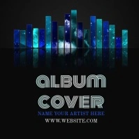 MUSIC ALBUM COVER VIDEO TEMPLATE Logo