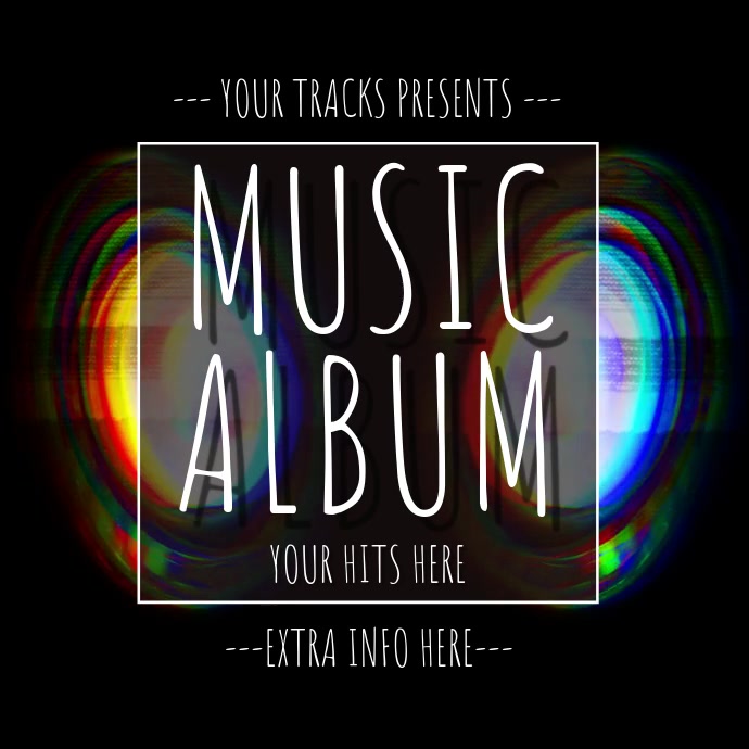 MUSIC ALBUM TEMPLATE | PosterMyWall